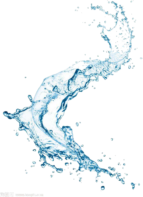 Blue Water Splash